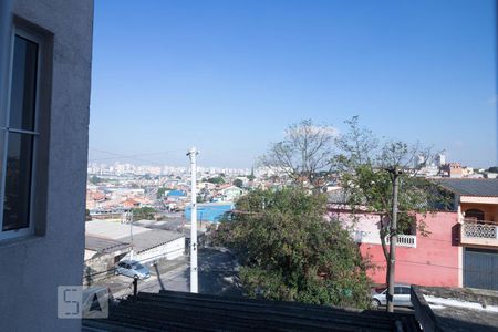 Vista da sala de apartamento à venda com 2 quartos, 50m² em Parque João Ramalho, Santo André