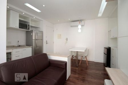 Sala de apartamento para alugar com 1 quarto, 35m² em Consolação, São Paulo