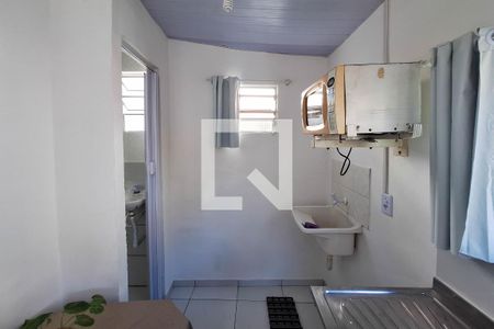 Cozinha de kitnet/studio para alugar com 1 quarto, 25m² em Icaraí, Niterói