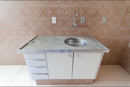 Cozinha de apartamento à venda com 1 quarto, 45m² em Cambuí, Campinas