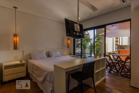 Suíte  de apartamento à venda com 1 quarto, 78m² em Vila Suzana, São Paulo