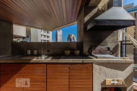 Varanda  de apartamento à venda com 1 quarto, 78m² em Vila Suzana, São Paulo