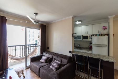 Sala de apartamento para alugar com 2 quartos, 50m² em Vila Anastácio., São Paulo