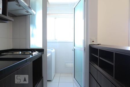 Cozinha de kitnet/studio para alugar com 1 quarto, 48m² em Centro, Jundiaí