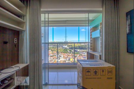 Varanda da Sala de apartamento para alugar com 3 quartos, 94m² em Caiçaras, Belo Horizonte