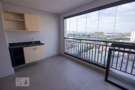 Varanda de kitnet/studio para alugar com 1 quarto, 30m² em Bom Retiro, São Paulo
