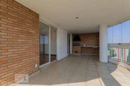 Varanda da Sala de apartamento para alugar com 3 quartos, 267m² em Vila Andrade, São Paulo