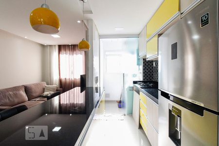 Cozinha  de apartamento à venda com 1 quarto, 36m² em Vila Prudente, São Paulo