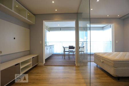 Sala de kitnet/studio para alugar com 1 quarto, 43m² em Campos Elíseos, São Paulo