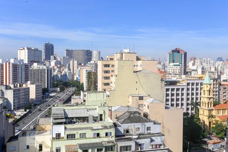 Vista da Varanda de kitnet/studio para alugar com 1 quarto, 43m² em Campos Elíseos, São Paulo