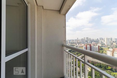 Varanda da Sala de apartamento à venda com 1 quarto, 37m² em Liberdade, São Paulo