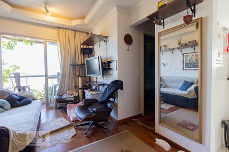 Sala de apartamento para alugar com 1 quarto, 42m² em Paraíso, São Paulo