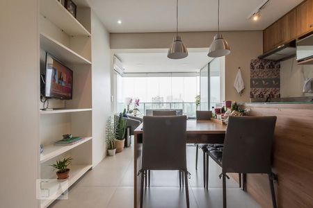 Sala de apartamento à venda com 1 quarto, 42m² em Cidade Monções, São Paulo