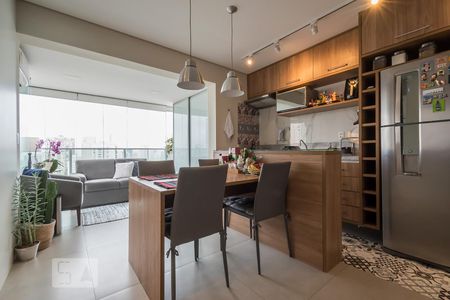 Sala de apartamento à venda com 1 quarto, 42m² em Cidade Monções, São Paulo