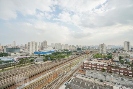 Vista varanda de apartamento à venda com 2 quartos, 72m² em Brás, São Paulo