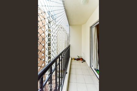 Varanda da Sala de apartamento para alugar com 3 quartos, 87m² em Nova Petrópolis, São Bernardo do Campo