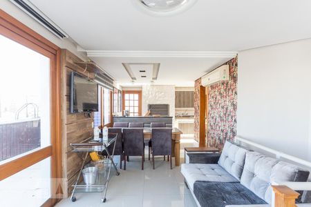 Sala 1 de apartamento para alugar com 2 quartos, 186m² em Rio Branco, Porto Alegre