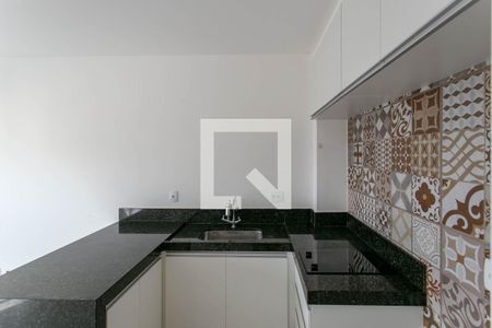 Cozinha de apartamento à venda com 1 quarto, 40m² em Ouro Preto, Belo Horizonte