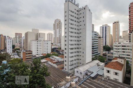 Varanda vista de apartamento à venda com 3 quartos, 120m² em Pinheiros, São Paulo