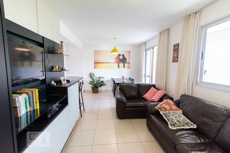 Sala de apartamento para alugar com 3 quartos, 80m² em Pampulha, Belo Horizonte