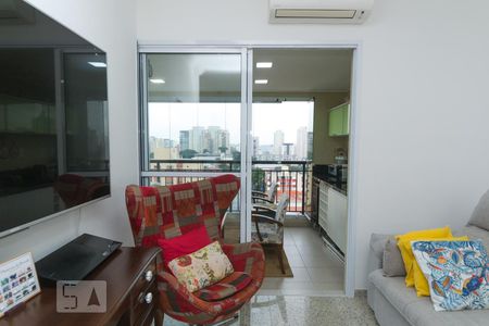 Janela da sala de apartamento à venda com 3 quartos, 83m² em Jardim Brasil (zona Sul), São Paulo