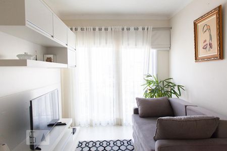 Sala de apartamento para alugar com 1 quarto, 45m² em Mirandópolis, São Paulo