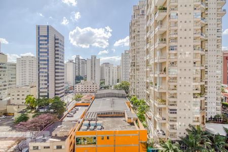 Vista de kitnet/studio para alugar com 1 quarto, 48m² em Vila Nova Conceição, São Paulo