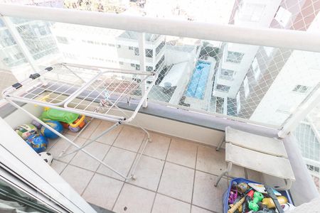 Varanda  de apartamento à venda com 2 quartos, 61m² em Vila Gumercindo, São Paulo