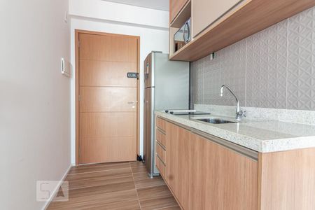 Cozinha de apartamento para alugar com 1 quarto, 32m² em Industrial Autonomistas, Osasco