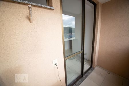 Varanda da Sala  de apartamento para alugar com 3 quartos, 77m² em Centro, Niterói