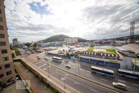 Varanda da Sala  de apartamento para alugar com 3 quartos, 77m² em Centro, Niterói