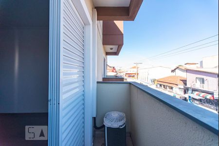 Sacada Quarto 1 de apartamento à venda com 2 quartos, 100m² em Vila Camilópolis, Santo André