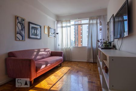 Sala de estar de apartamento para alugar com 2 quartos, 53m² em Perdizes, São Paulo