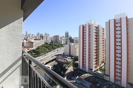 Varanda de kitnet/studio à venda com 1 quarto, 26m² em Campos Elíseos, São Paulo
