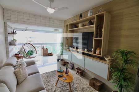 Sala de apartamento para alugar com 3 quartos, 100m² em Barra da Tijuca, Rio de Janeiro