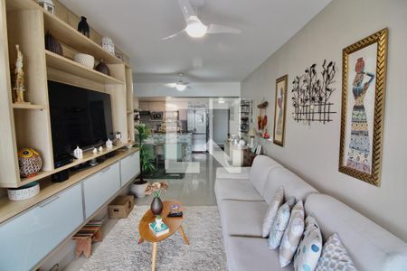 Sala de apartamento para alugar com 3 quartos, 100m² em Barra da Tijuca, Rio de Janeiro