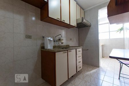 Cozinha  de apartamento à venda com 2 quartos, 58m² em Vila Nova Jundiainópolis, Jundiaí