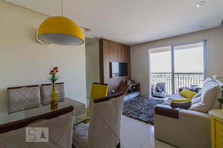 Sala de apartamento à venda com 2 quartos, 64m² em Ponte Grande, Guarulhos