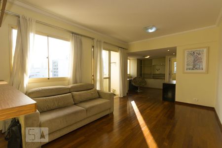 Sala de apartamento para alugar com 1 quarto, 64m² em Vila Clementino, São Paulo