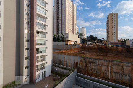 Varanda - vista de kitnet/studio para alugar com 1 quarto, 44m² em Santa Paula, São Caetano do Sul