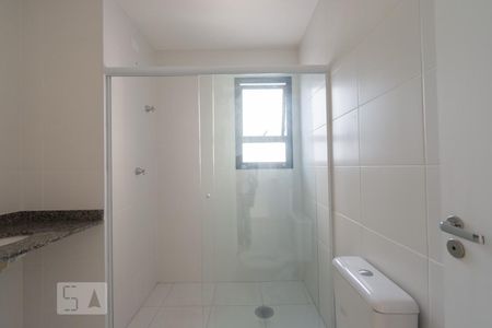 Banheiro de kitnet/studio para alugar com 1 quarto, 44m² em Santa Paula, São Caetano do Sul