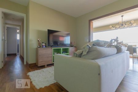 Sala de apartamento à venda com 3 quartos, 124m² em Jardim da Glória, São Paulo