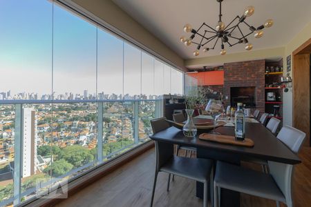 Varanda gourmet de apartamento à venda com 3 quartos, 124m² em Jardim da Glória, São Paulo