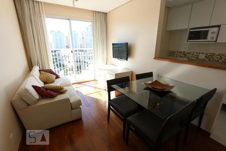 sala de apartamento à venda com 2 quartos, 48m² em Vila Andrade, São Paulo