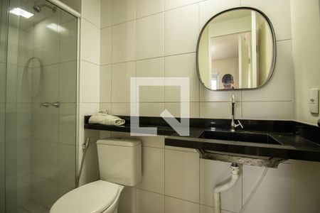 Banheiro da Suíte de apartamento à venda com 1 quarto, 36m² em Cambuci, São Paulo