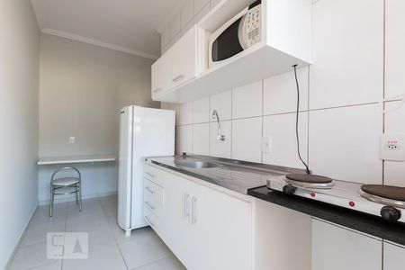 Cozinha de kitnet/studio para alugar com 1 quarto, 32m² em Barão Geraldo, Campinas