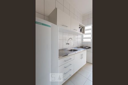 Cozinha de kitnet/studio para alugar com 1 quarto, 32m² em Barão Geraldo, Campinas