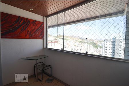 Varanda de apartamento à venda com 3 quartos, 96m² em Estoril, Belo Horizonte