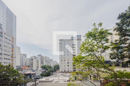 Vista da Sala de apartamento para alugar com 1 quarto, 84m² em Cerqueira César, São Paulo