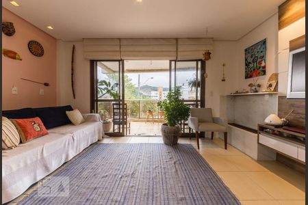 Sala de apartamento para alugar com 3 quartos, 116m² em Campeche, Florianópolis